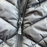 Zeroxposure hooded puffer quilted jacket full zip black size S NWOT with flaw Photo 3