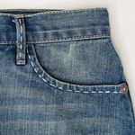 Gap Denim Button Embroidered Mini Skirt Photo 6