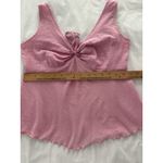 Jams World Voile Babydoll Tank Top Size S Pink Lightweight Fairy Beach Sheer Photo 9