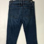 McGuire Denim Wide Flare Jeans Blue Raw Hem Size 26 Photo 6