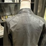 Me Jane  Faux Leather Jacket Size Large Photo 4