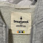 Smartwool  women’s sleeveless terry Gray Hoodie size L Photo 7