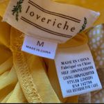 Love Riche straps midi dress dot print yellow size M Photo 7