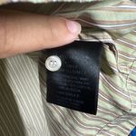 Soeur Umile Pinstriped Shirt In Patterned Green Size 34 or US 2 Photo 6