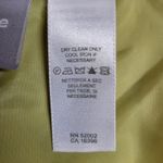 Liz Claiborne Liz Claiborne Womens Pants 12 Melon Green Silk Straight Pleated High Waist Photo 5