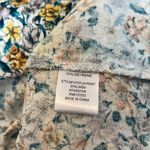 CHLOE + RENE Floral Linen Blend Retro Style Dress | large Photo 7