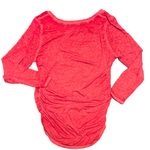 Motherhood Maternity  cute graphic red cozy soft festive Christmas shirt NWT XL Photo 3