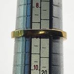 Vintage Contempo Gold Tone Purple & Clear Crystal Cocktail Ring (9) Photo 7