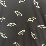 Love Peace & Lazy Days Glow In The Dark Bat Shirt Womens M Black Witchy Goth Size M Photo 2