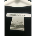 Nike Golf Dri-Fit Allegacy Adult Black Short Sleeve Polo Shirt Size XL Photo 2