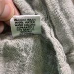 Flax  100% Linen Open Front Tie Cardigan Lagenlook Artsy Jacket Top Cover-Up Photo 7