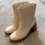 Universal Threads White Mid-Calf Block Heel Boots for Women Photo 0