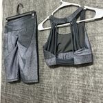 JESFER Women’s Activewear Set Sports Bra & Biker Shorts Size S NWT(A226) Black Photo 6