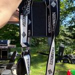 Steve Madden Black and White Crossbody Bag with wallet Photo 0