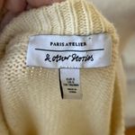 & Other Stories &Other Stories Cream White Knit Floral Embroidered Crewneck Sweater Photo 5