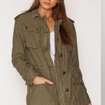 Free People Not Your Brother’s Surplus Cargo Jacket in Olive Green Size S Photo 2