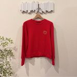 The Fifth Label  Red Long Sleeve Pullover Sweatshirt Top Size S Preowned Photo 5