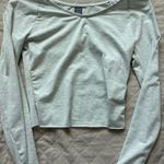 SheIn grey off the shoulder long sleeve Photo 0