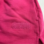 Ganni  Pink Software Mini Shorts‎ Womens Size Medium Athleisure Athletic *FLAWED Photo 8