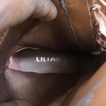 Liliana  Pink Satin Lace Up Stiletto 4” Ankle  Mid Calf Boots Booties-Size 7.5M Photo 5