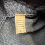 Calvin Klein  Gray Ribbed Mock Neck Long Sleeve Sweater Dress Full Double Zip M Photo 7