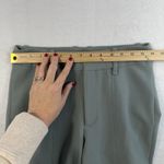 Vince  Sz 4 High Waist Cigarette Pants Slim Stretch Sage Gray Dress Work Women's Photo 9