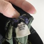 Wicked Dragon Maxi Skirt Witchy Goddess Long black green gypsy skirt Boho large Photo 8