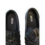 MIA  Zoe Black Soft Nappa Slip On Fashion Sneakers Women's Size 6M Photo 2
