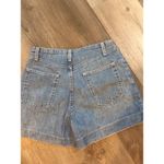 Canyon River Blues Vintage 90's  Size 5 Button Fly High Waist High Jean Shorts Photo 1