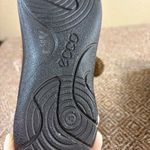 Ecco Leather Mary Jane Flats Womens Sz 42 Brown Leather Buckle Boho Peasant EUC Photo 5