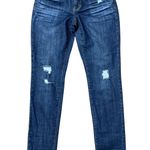 Boston Proper  Size 2 Jean Stretchy Distressed Denim Jeggings Low Rise Skinny Photo 0