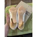 Ralph Lauren Lauren  Women's Lanette Pump Pointed Toe Heels Animal Print Embossed Photo 7