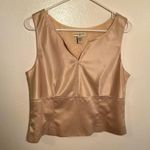 Amanda Smith Suits Sleeveless Shell Blouse Champagne Photo 1