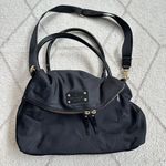 Kate Spade Miri Black Nylon Convertible Crossbody Shoulder Bag Gold Hardware Photo 0
