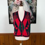 Christopher & Banks Gorgeous Vintage 1980s/90s  Hand Embroidered Sweater Vest! Photo 1