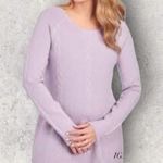 Red Crewneck Sweater Misty Lavender Pullover Plus Size XXL New with Tag Purple Photo 1