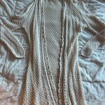 Francesca's Cream Oversized Cardigan Photo 0