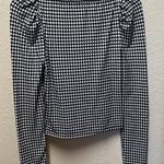 Houndstooth Black & White  Shirt Photo 1