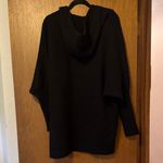 Comfyluxe Black Oversize Cardigan with Hood Photo 5