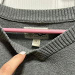 UGG  AUSTRALIA GRAY VNECK OVERSIZED SWEATER Photo 2