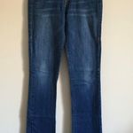 True Religion Dark Navy Blue Wash Shannon Low Rise Straight Leg Jeans Photo 2