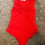 Nordstrom Never Worn Red  Body Suit Photo 0