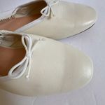 J.Crew  Zoe Ballet Scrunchy Slingback Flats Ivory Leather Size 10.5 Photo 10