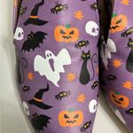 Purple Halloween Themed pumps size 7.5/8 Photo 1