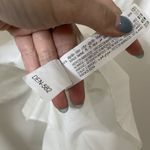 ZARA NEW! ASYMMETRIC POPLIN WHITE TOP ONE SHOULDER size Medium Photo 3