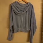 FREE PEOPLE‎ MOVEMENT Windy Meadow Hoodie Blue Photo 7