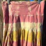 Solitaire  Skirt Striped Long Cotton Pull On M Photo 3