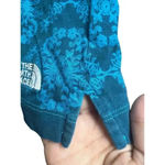 The North Face Women's Blue Ombre Abstract Print Hooded Blouse XL Photo 5