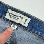 Abercrombie & Fitch Abercrombie The Ankle Straight Jeans Ultra High Rise Photo 3