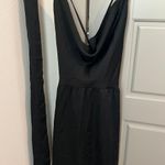 Free People Black Satin Dress Photo 0